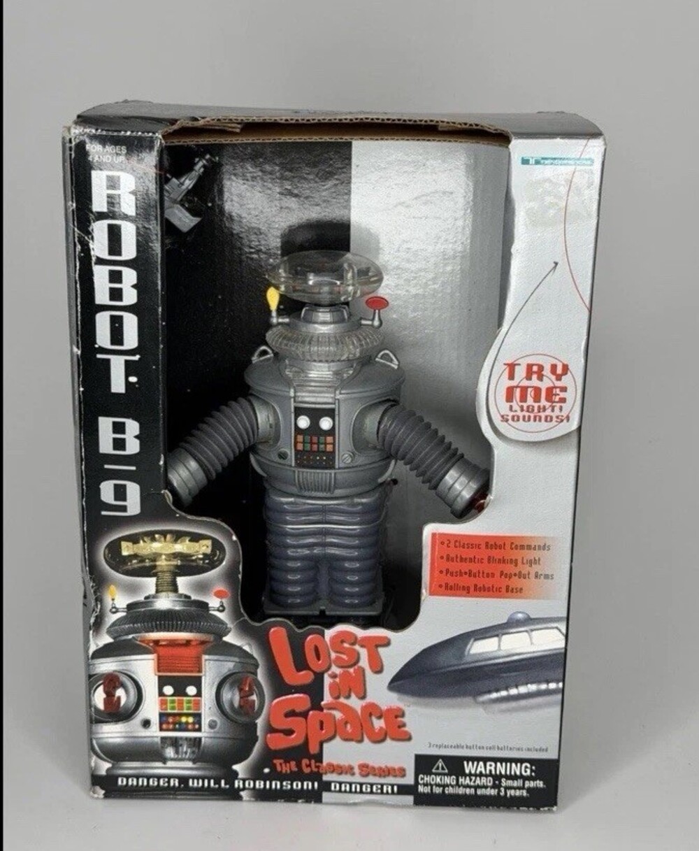 Lost in Space "Robot B-9" Classic TV Series 1997 Trendmaster NIB Vintage